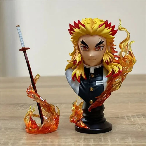 Demon Slayer Kyojuro Rengoku Commemorate Bust(Buy 1 Free 1)