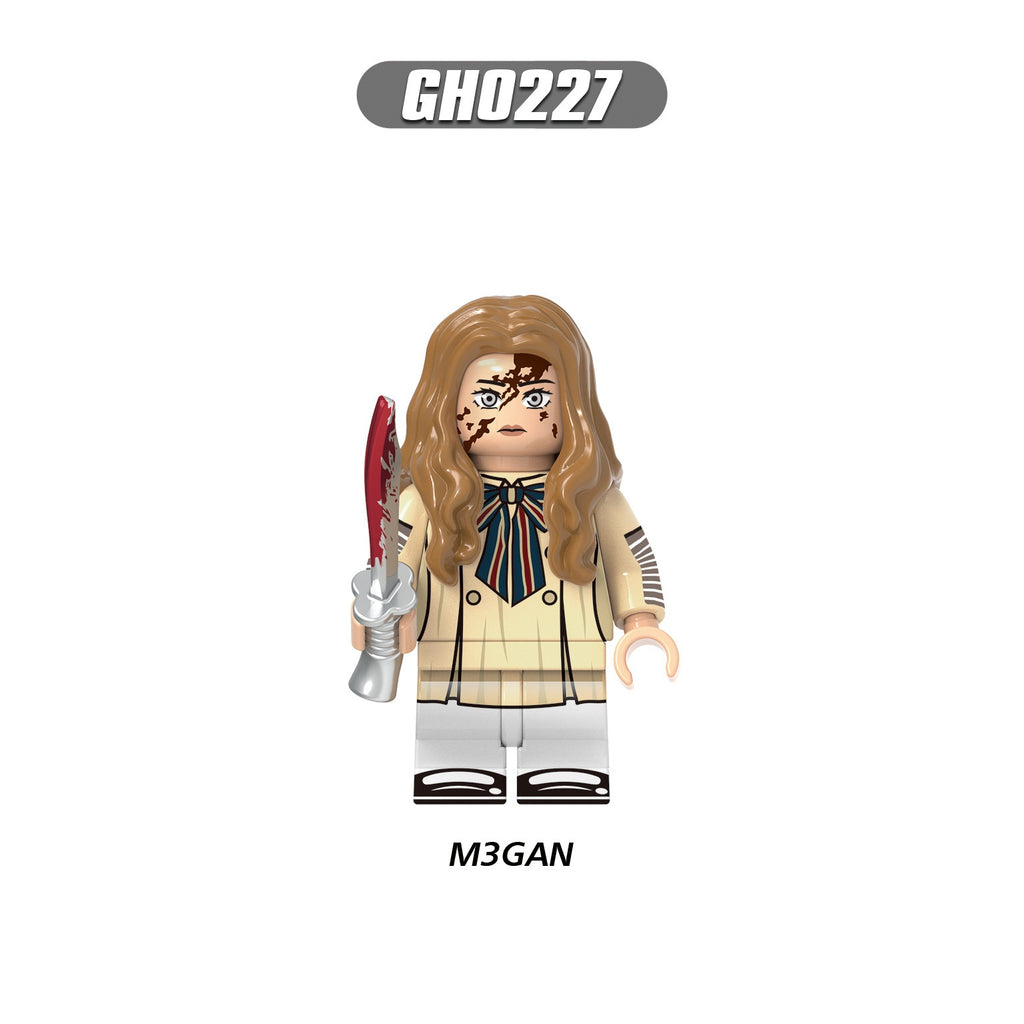 2025 New Horror Movie Figure Building Blocks