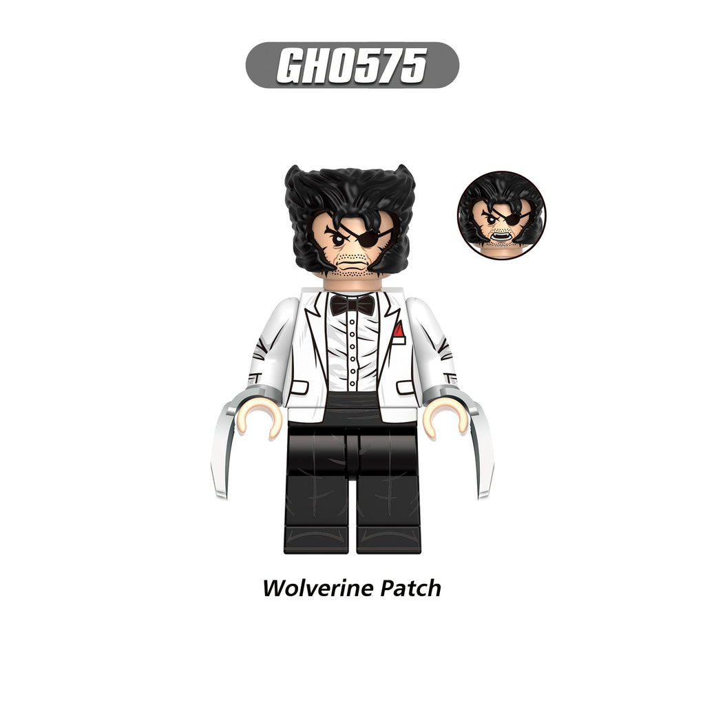 2024 New Deadpool & Wolverine Figure Building Blocks