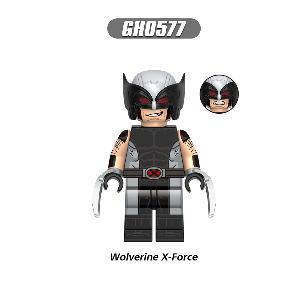 2024 New Deadpool & Wolverine Figure Building Blocks