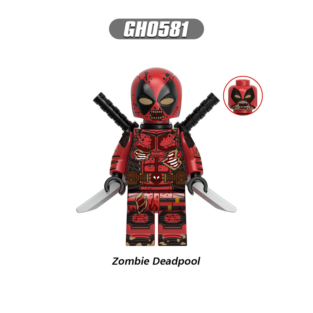 2024 New Deadpool & Wolverine Figure Building Blocks