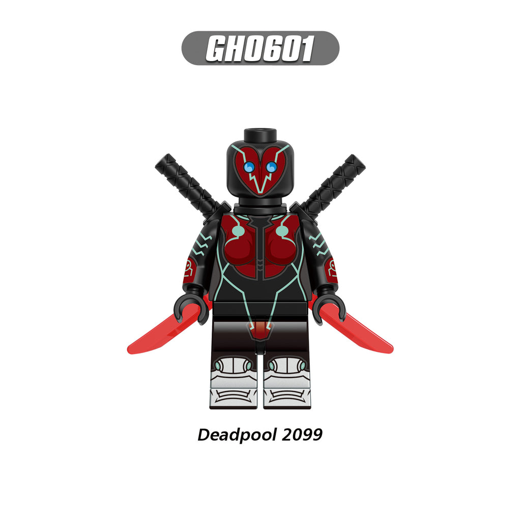 2024 New Deadpool & Wolverine Figure Building Blocks