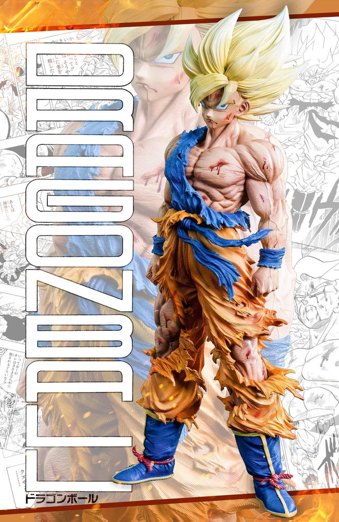 Dragon Ball Z Super Saiyan Son Goku Statue(Buy 1 Free 1)