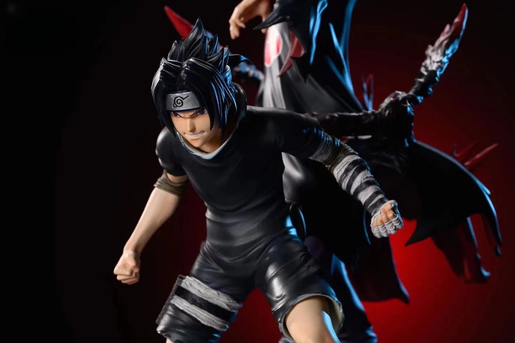 Naruto Uchiha Brother Statue