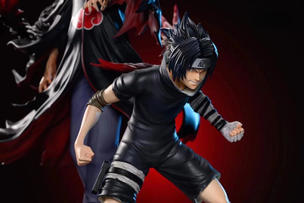 Naruto Uchiha Brother Statue