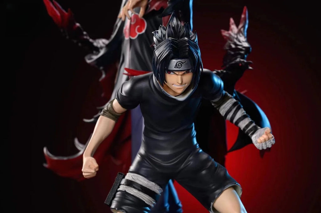 Naruto Uchiha Brother Statue