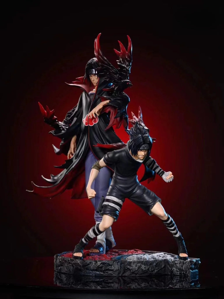Naruto Uchiha Brother Statue