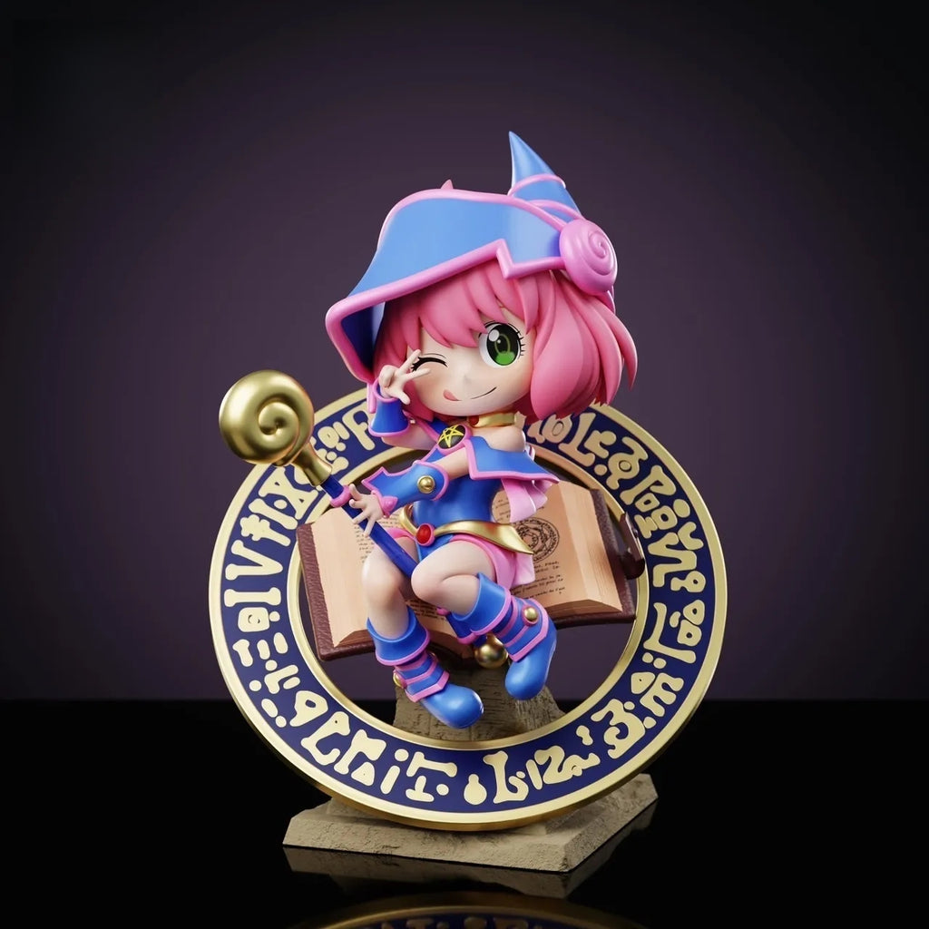 Spy x Family Anya Forger Cos Dark Magician Girl Cute Statue