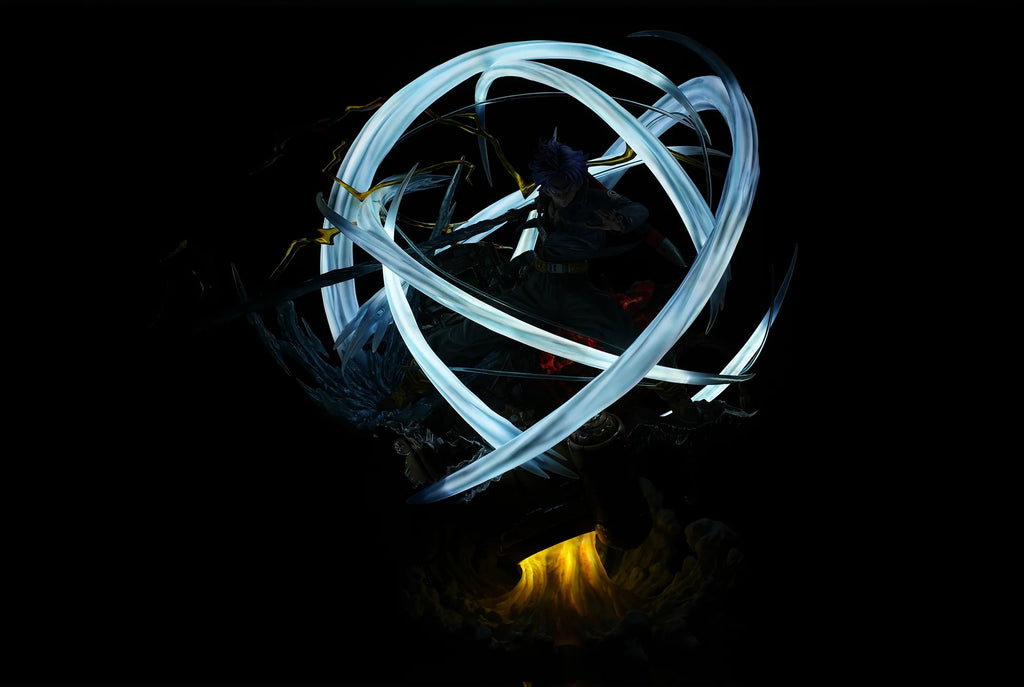 Dragon Ball Z Trunks Fight Scene Statue