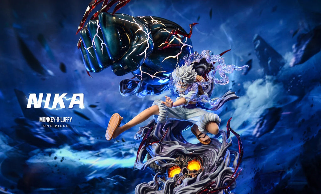 One Piece Nika Luffy Classic Scene Statue