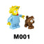 2025 New The Simpsons Figure Building Blocks