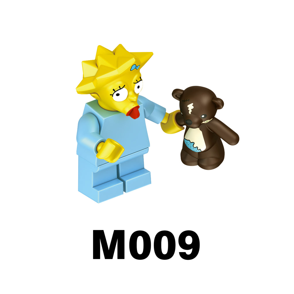 2025 New The Simpsons Figure Building Blocks