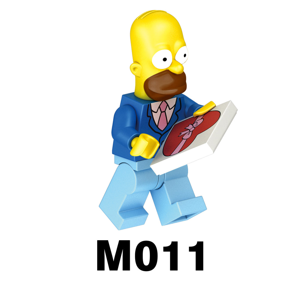 2025 New The Simpsons Figure Building Blocks