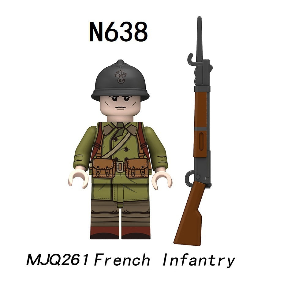 2025 New Military Soldier Series Figure Building Blocks