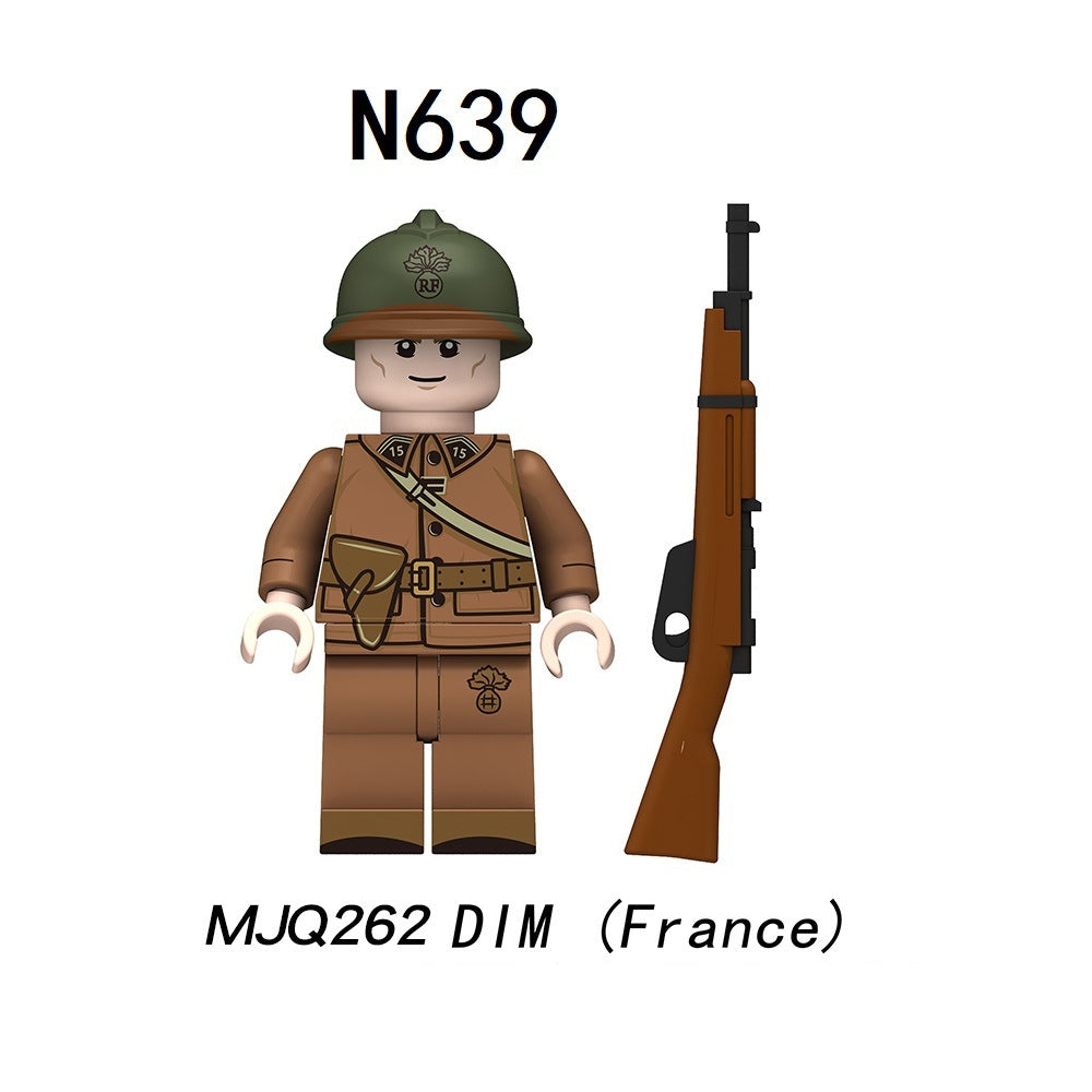 2025 New Military Soldier Series Figure Building Blocks