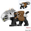 2025 New The Lord of the Rings Wolf Figure Building Blocks