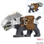 2025 New The Lord of the Rings Wolf Figure Building Blocks