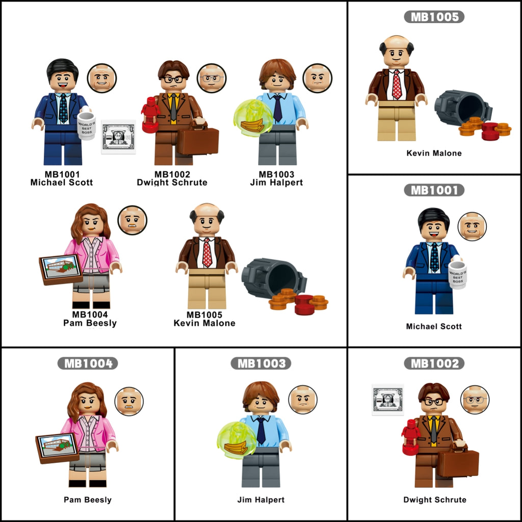 2025 New The Office Figure Building Blocks
