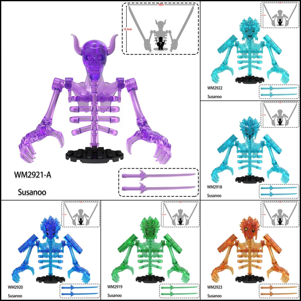 2025 New Naruto Susanoo Figure Building Blocks