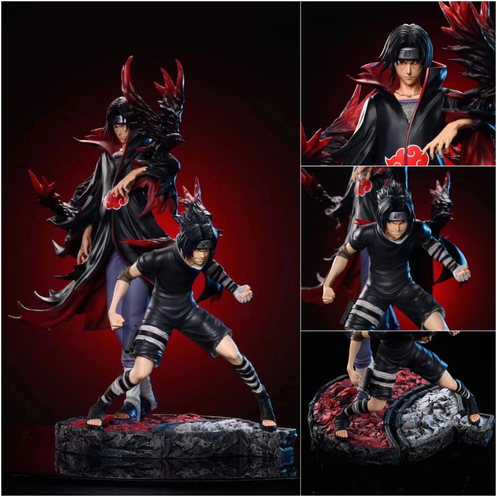 Naruto Uchiha Brother Statue