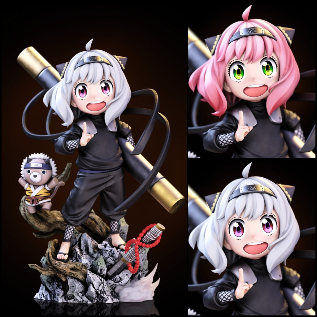Spy x Family Anya Forger Cos Hiruzan Cute Statue