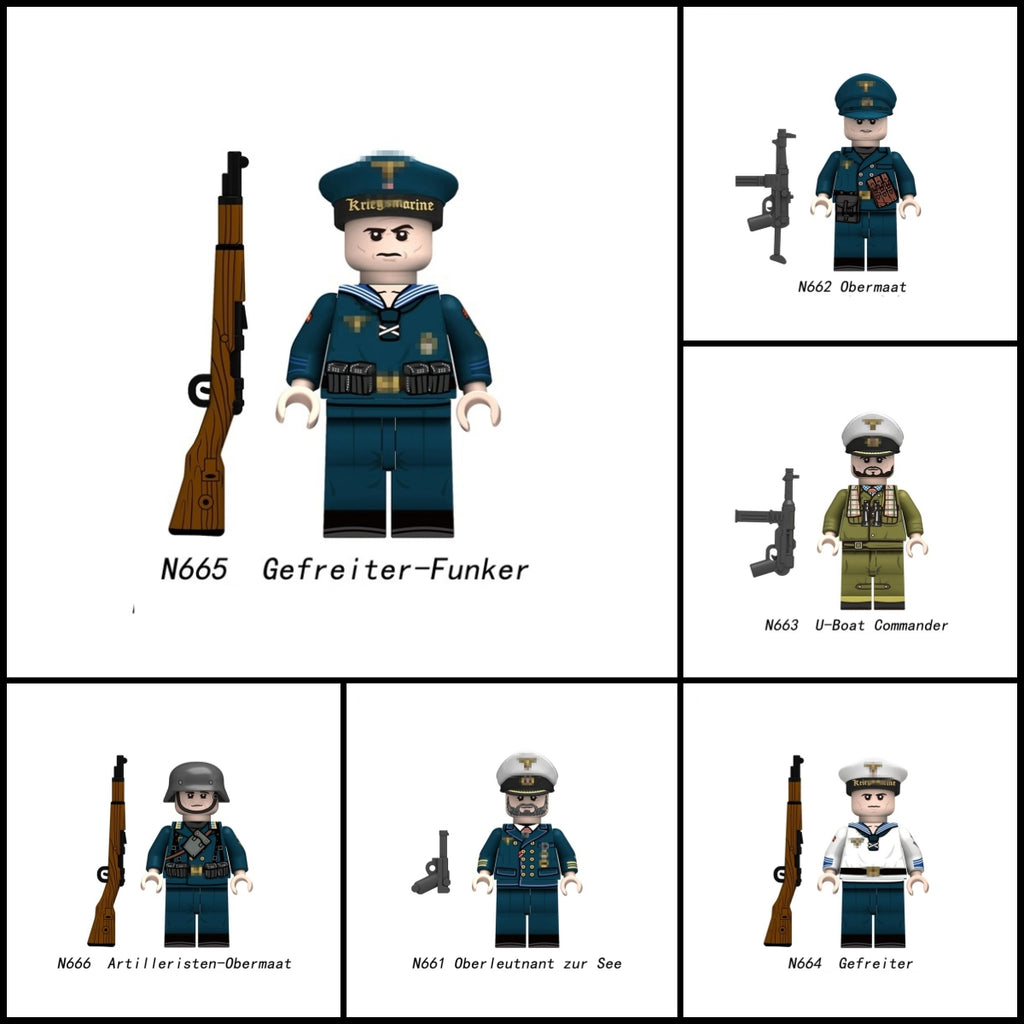 2025 New Military Soldier Series Figure Building Blocks
