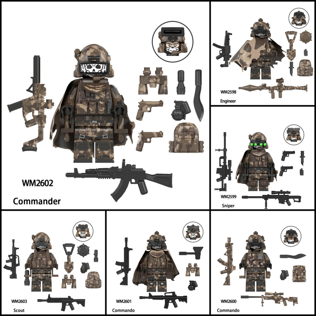 2025 New Military Soldier Series Figure Building Blocks