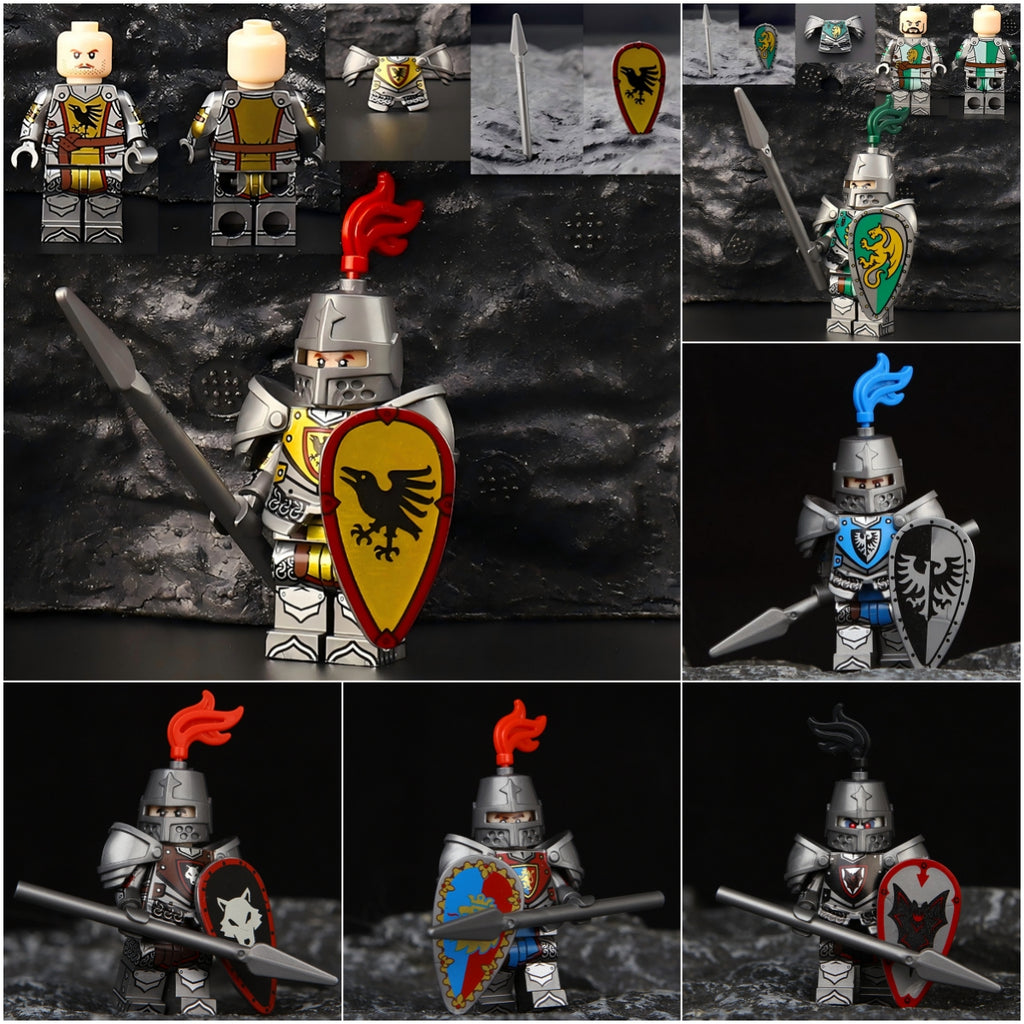 2025 New Middle Ages Knights Figure Building Blocks