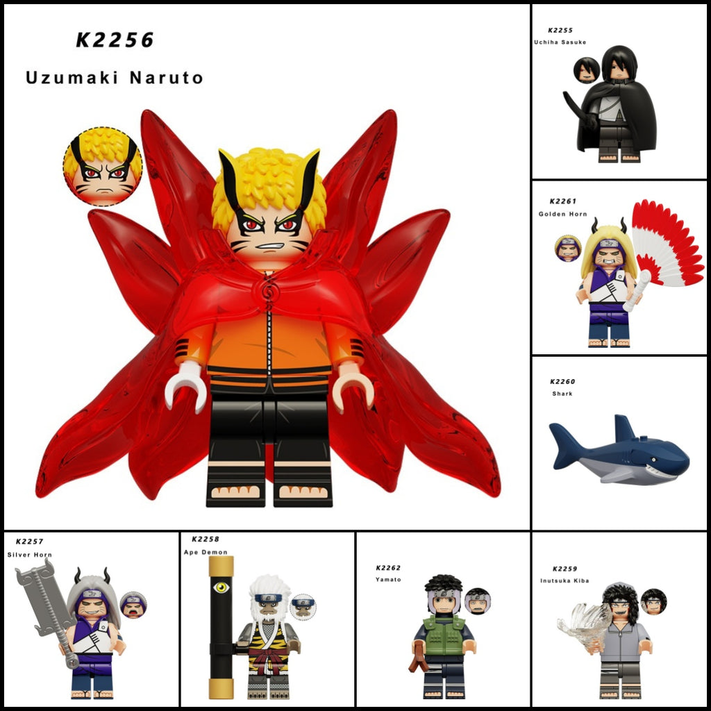 2025 New Naruto Figure Building Blocks