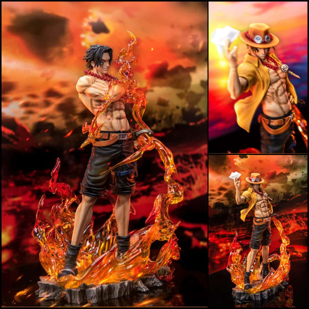 One Piece Flame Portgas D. Ace Statue(Buy 1 Free 1)