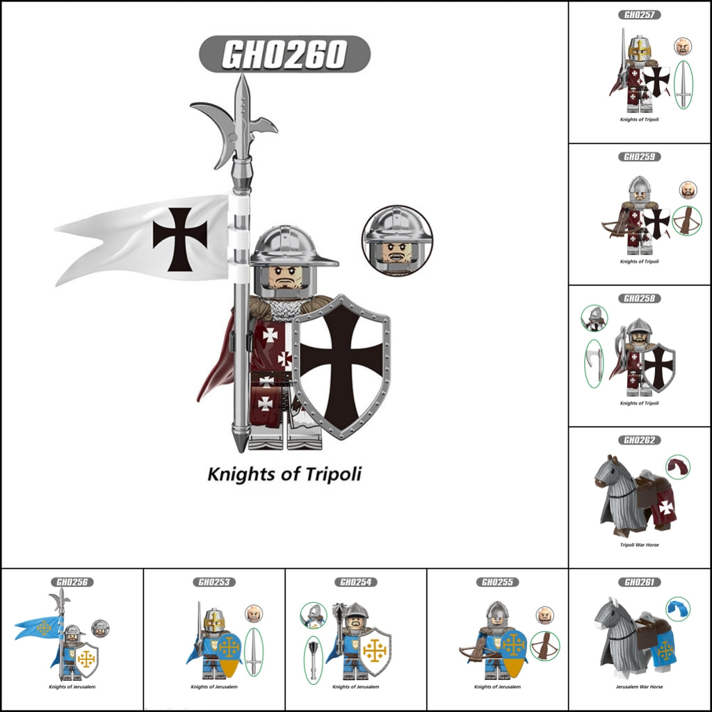 2025 New Middle Ages Knights Figure Building Blocks