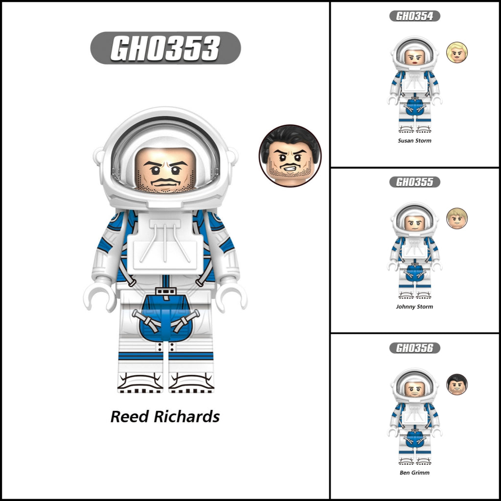 2025 New The Fantastic Four: First Steps Figure Building Blocks