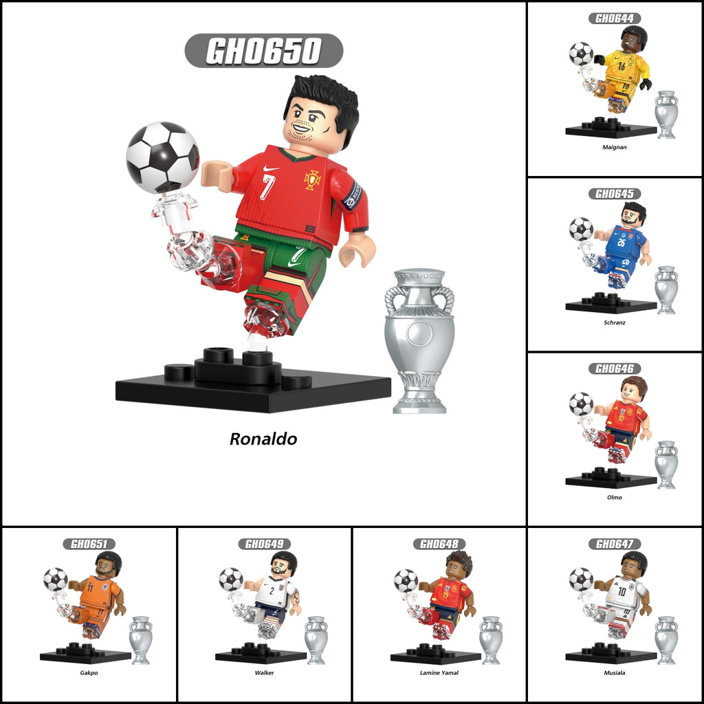 2025 New Most Popular Players Figure Building Blocks
