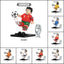 2025 New Most Popular Players Figure Building Blocks