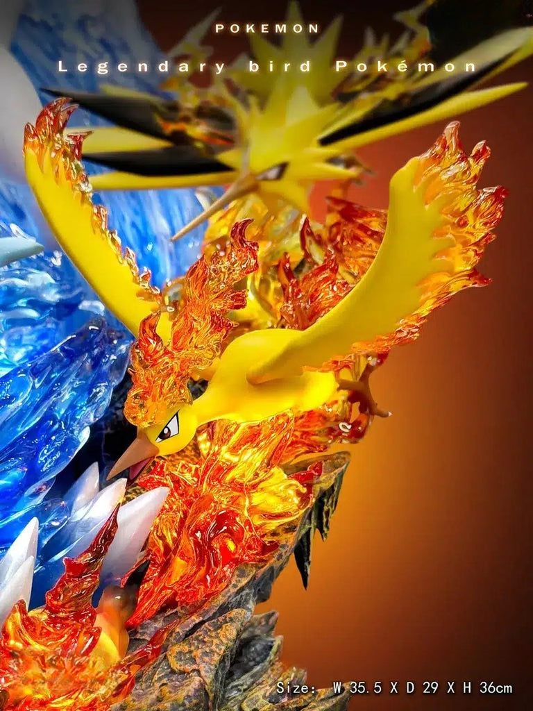 Pokemon Legendary Birds Statue