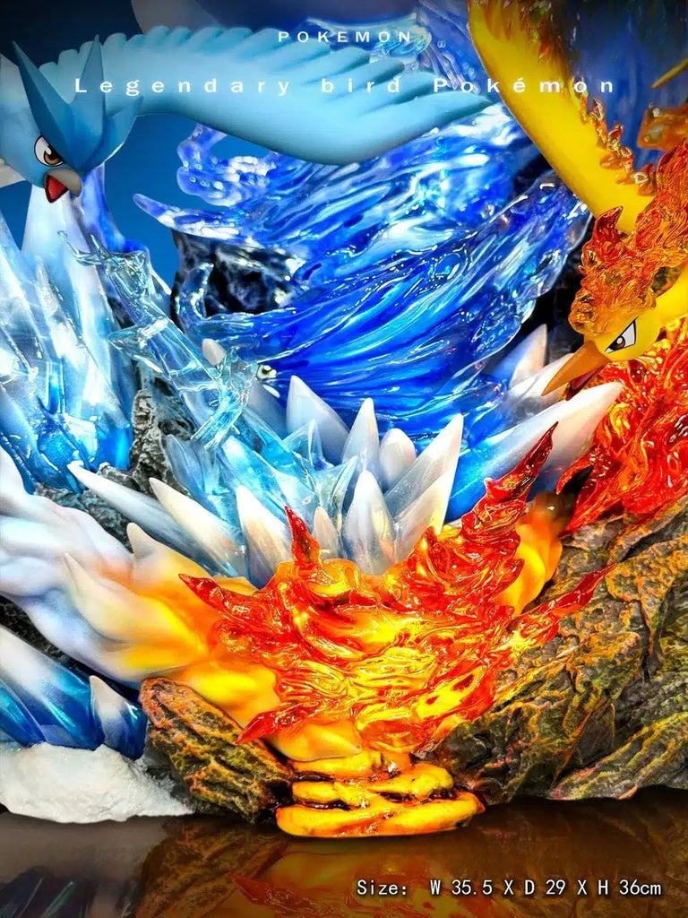 Pokemon Legendary Birds Statue