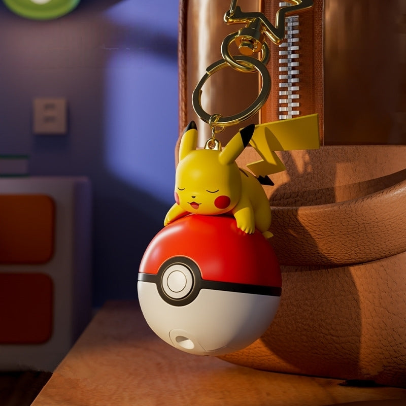 2025 New Pokemon Light Cute Keychain