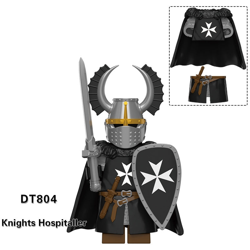2025 New Middle Ages Knights Hospitaller Figure Building Blocks