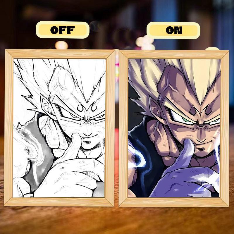 Anime Dragon Ball Memorial Light Painting