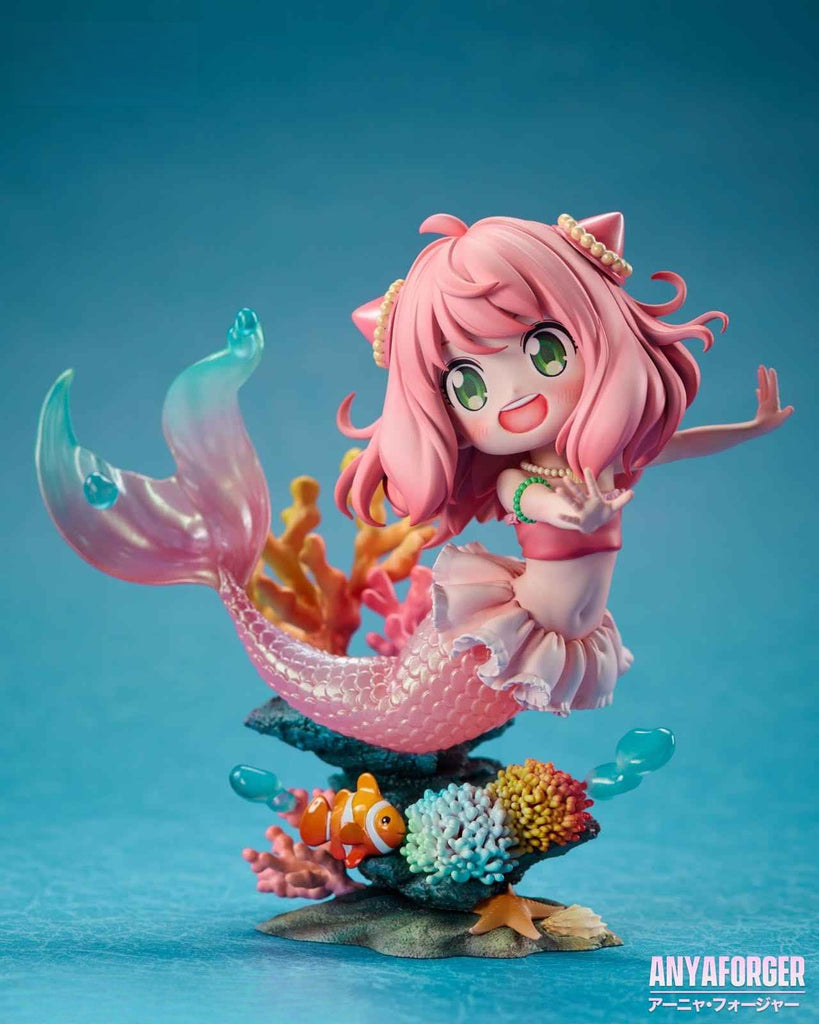 Spy x Family Anya Forger Cos Mermaid Cute Statue