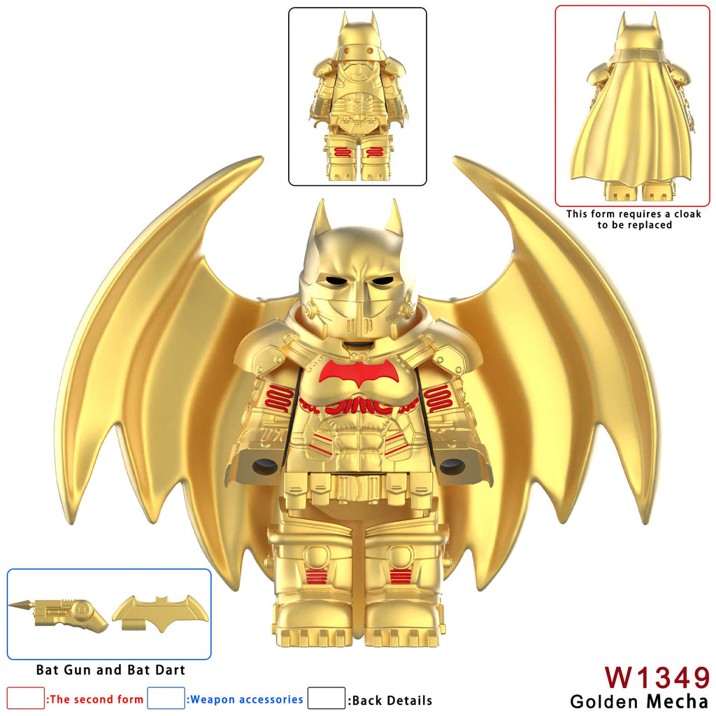 2025 New Batman Mech Figure Building Blocks