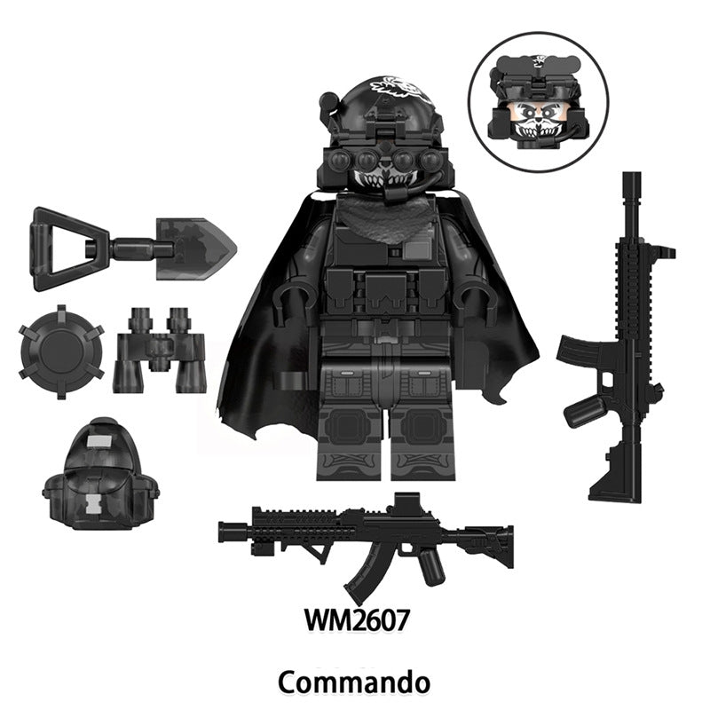 2025 New Military Soldier Series Figure Building Blocks