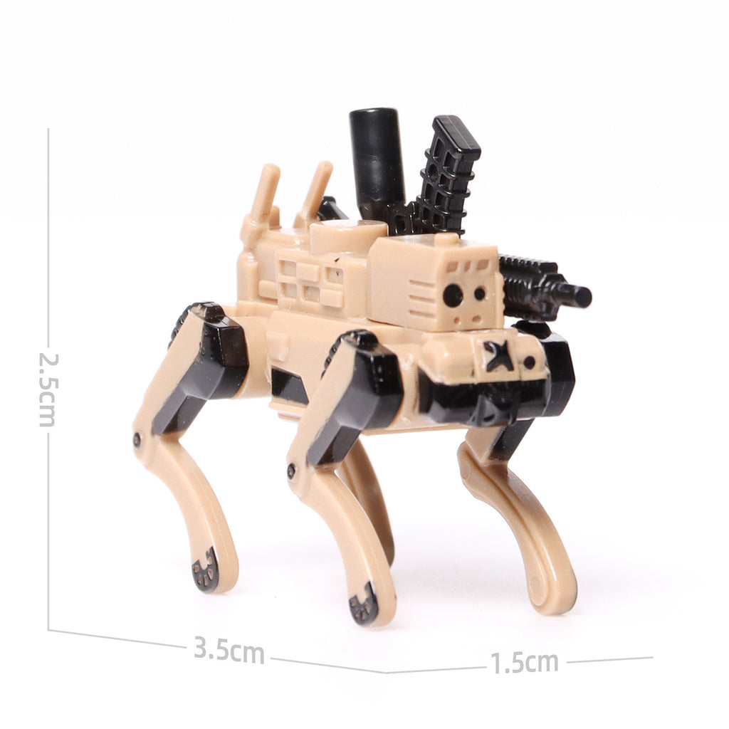 2025 New Military Wolf Series Figure Building Blocks