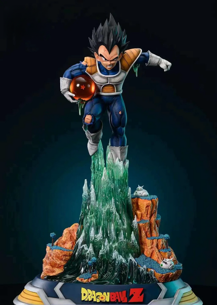 Dragon Ball Z Prince Vegeta Lights Figure
