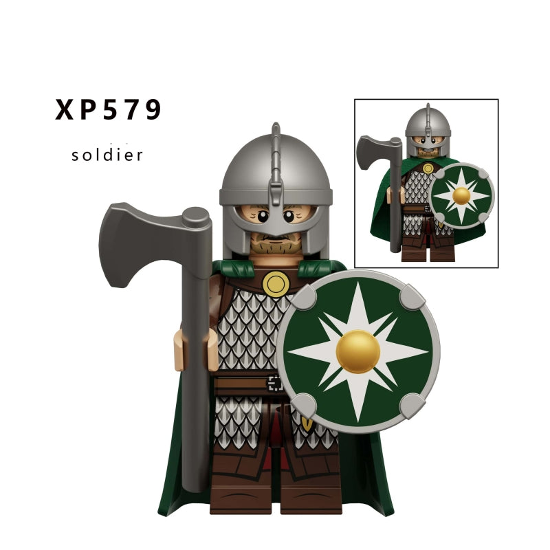 2025 New The Lord of the Rings Rohan Figure Building Blocks