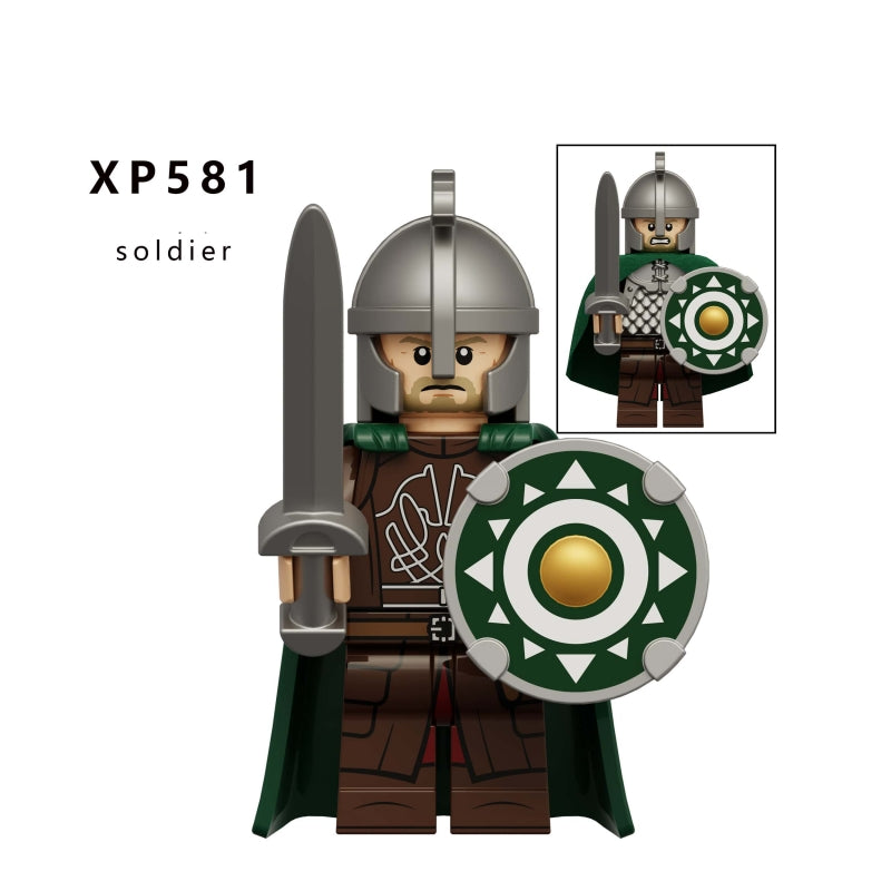 2025 New The Lord of the Rings Rohan Figure Building Blocks