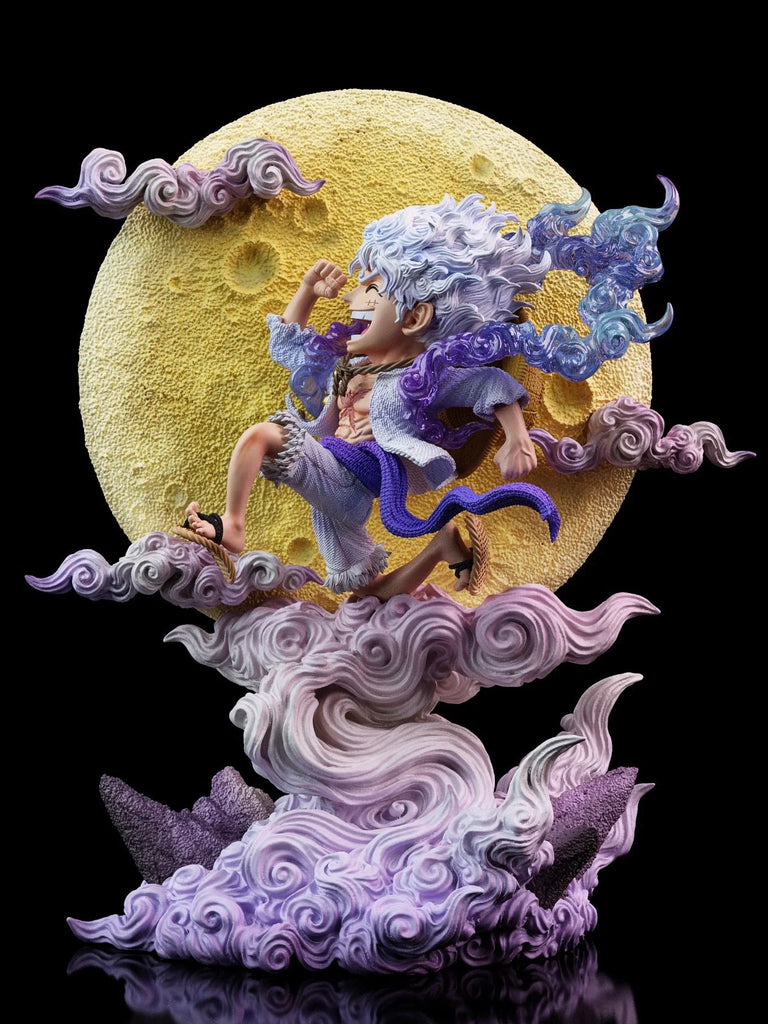 One Piece Gear 5 Nika Luffy Cute Statue