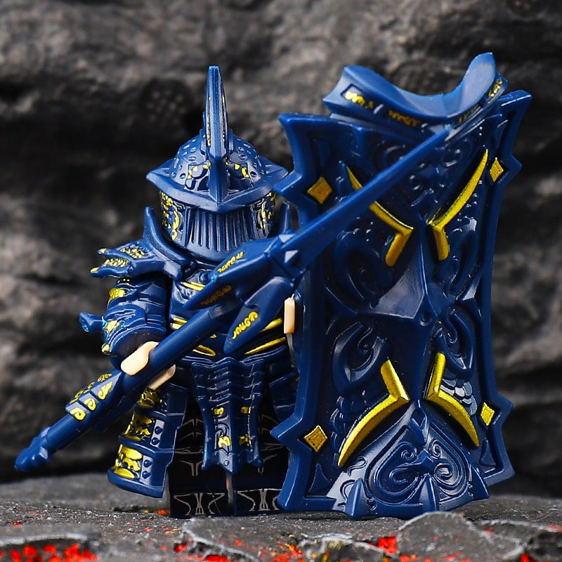 2025 New Demon's Souls Tower Knight Figure Building Blocks