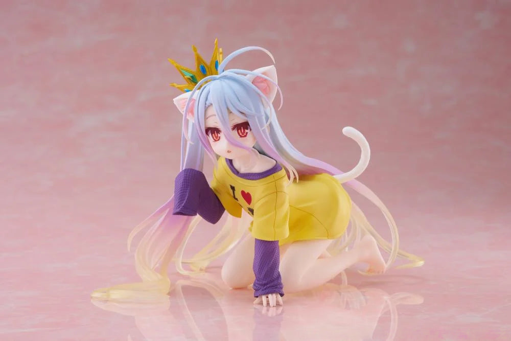 No Game No Life Shiro Cat Cute Figure