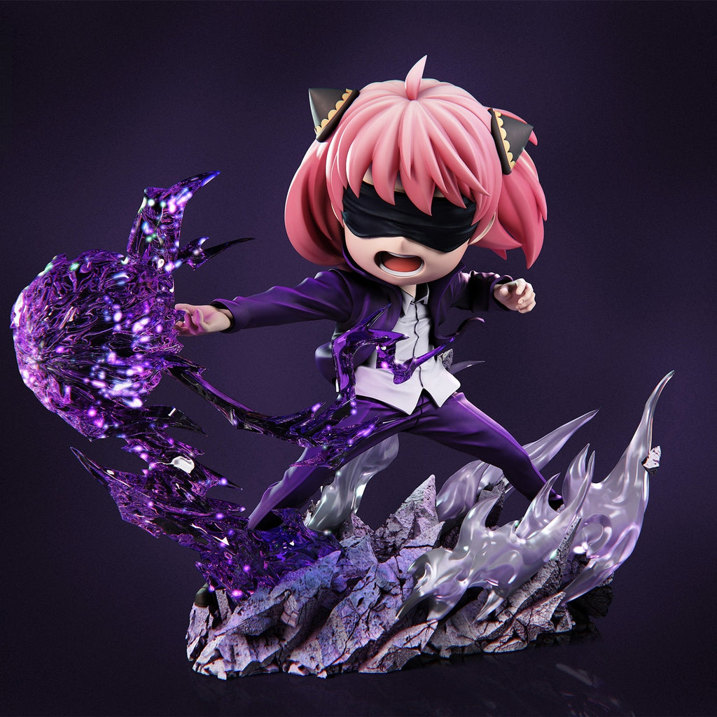 Spy x Family Anya Forger Cos Gojo Cute Statue